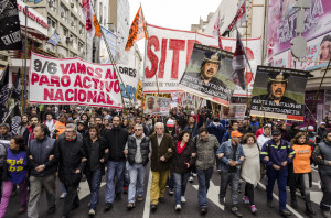 Am 9. Juni gab es in Argentinien einen landesweiten Aktiontag gegen die Sparpolitik der Regierung Kirchner