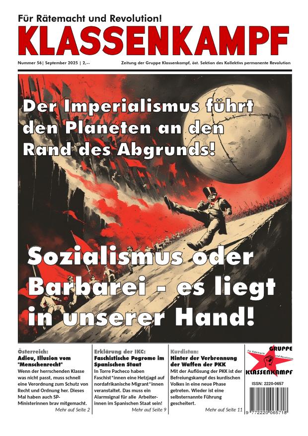 Titelseite der Nummer 56von KLASSENKAMPF