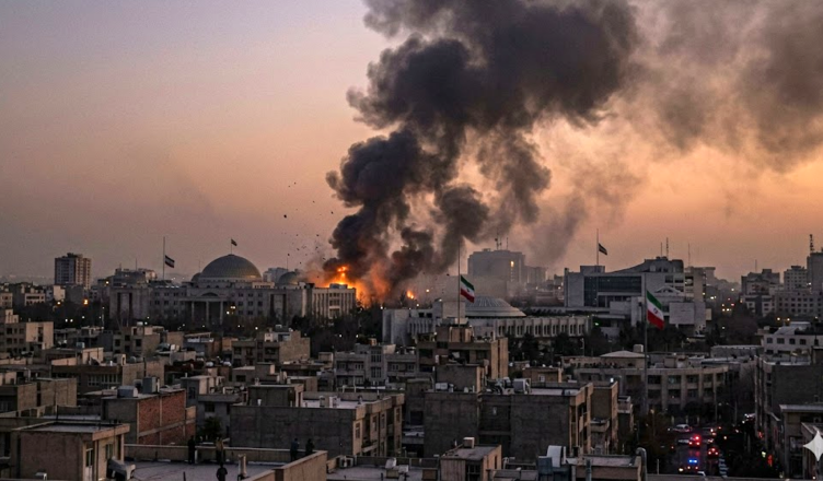 Symbolbild: US-amerikanischer Luftangriff auf Teheran