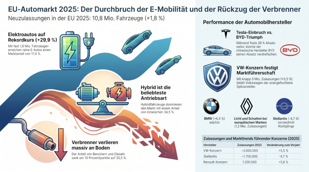 Dateiname: infografik-autoverkaeufe-eu.jpg  
Alt‑Text: Infografik: Entwicklung der Autoverkäufe in der EU — Trends und Rückgänge (Krise der Automobilindustrie)  
