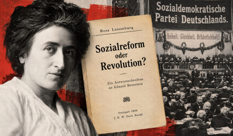 Rosa Luxemburg, Sozialreform oder Revolution und historischer SPD-Parteitag
