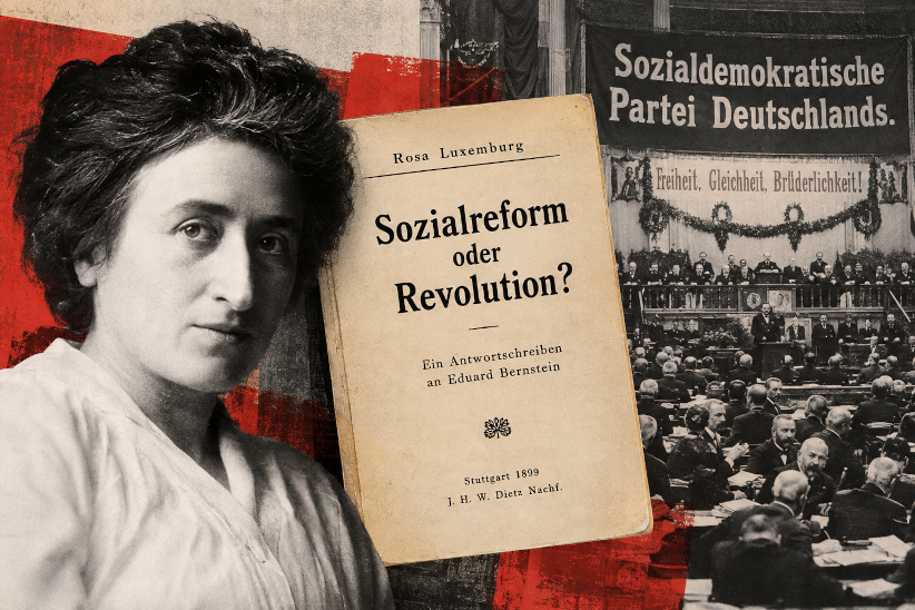 Rosa Luxemburg, Sozialreform oder Revolution und historischer SPD-Parteitag
