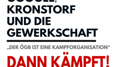 Titelseite der Schwerpunktnummer zu ÖGB und Kronstorf