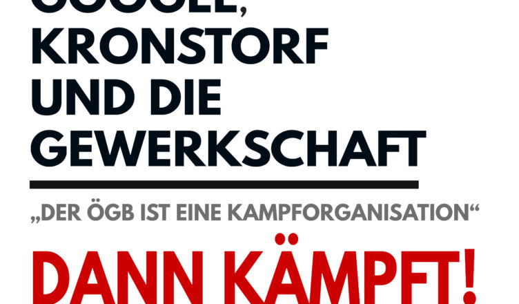 Titelseite der Schwerpunktnummer zu ÖGB und Kronstorf